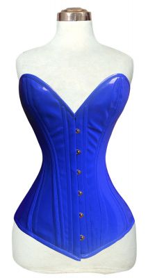 Over Bust Royal Leather Corset