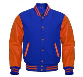 Varsity Jacket R.Blue Orange
