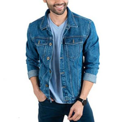 Denim Navy Blue Jacket