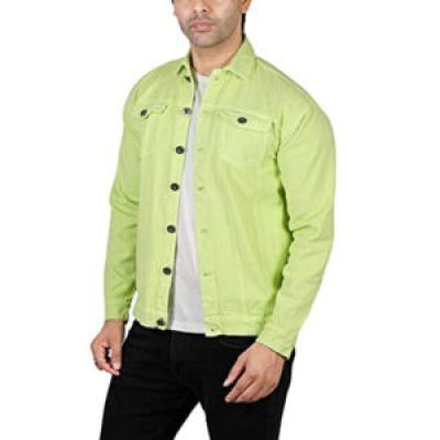 Denim  Green Jacket