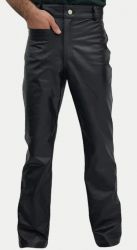 Black Leather Pant