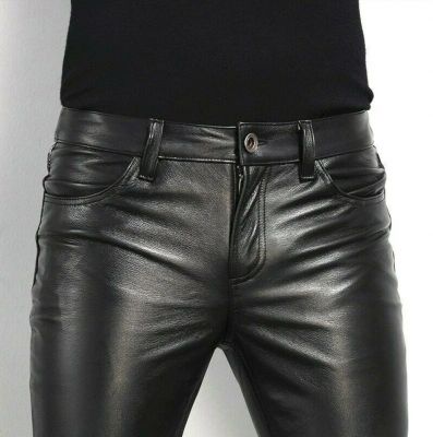 Balck Leather Pant