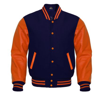 Varsity Jacket N.Blue Orange
