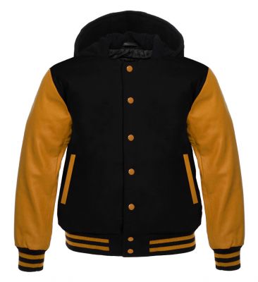Varsity Hoody black/Gold