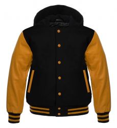 Varsity Hoody black/Gold
