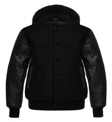 Varsity Hoody black/Black