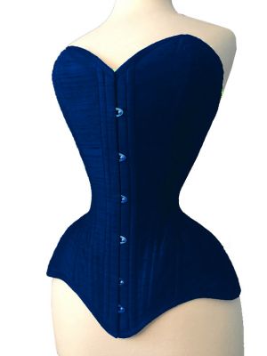 OverBust Cotton N.Blue Corset
